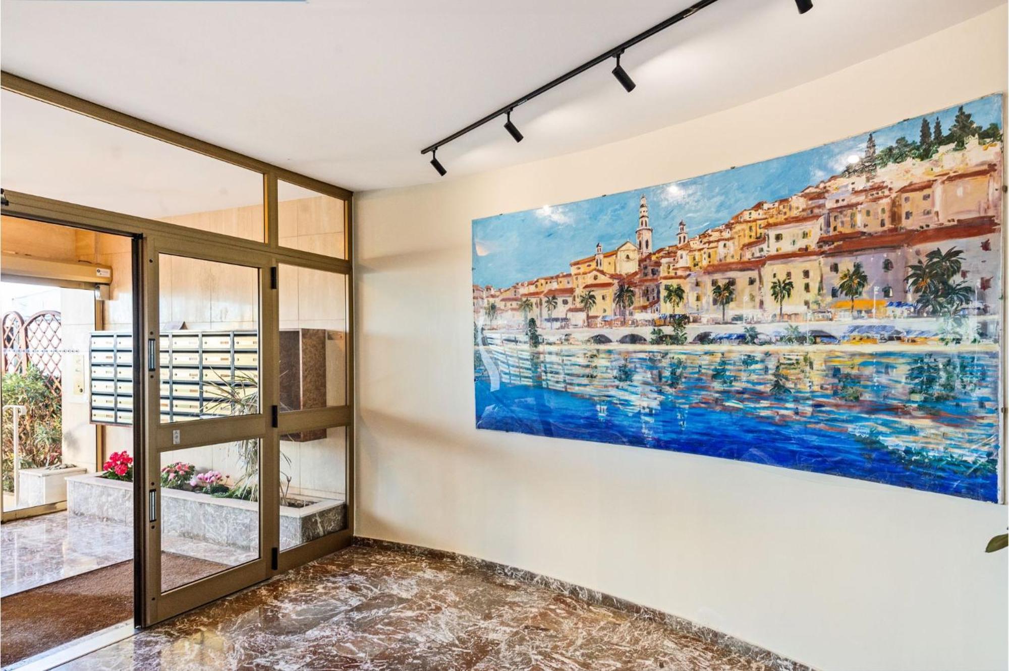 'Le Berkeley' Vue Mer, Centre, Parking Menton Extérieur photo