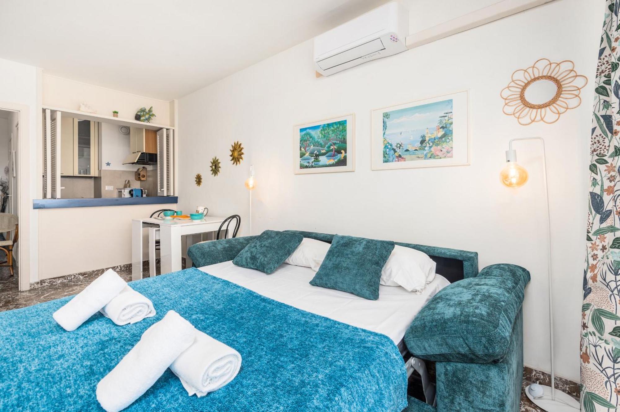 'Le Berkeley' Vue Mer, Centre, Parking Menton Extérieur photo