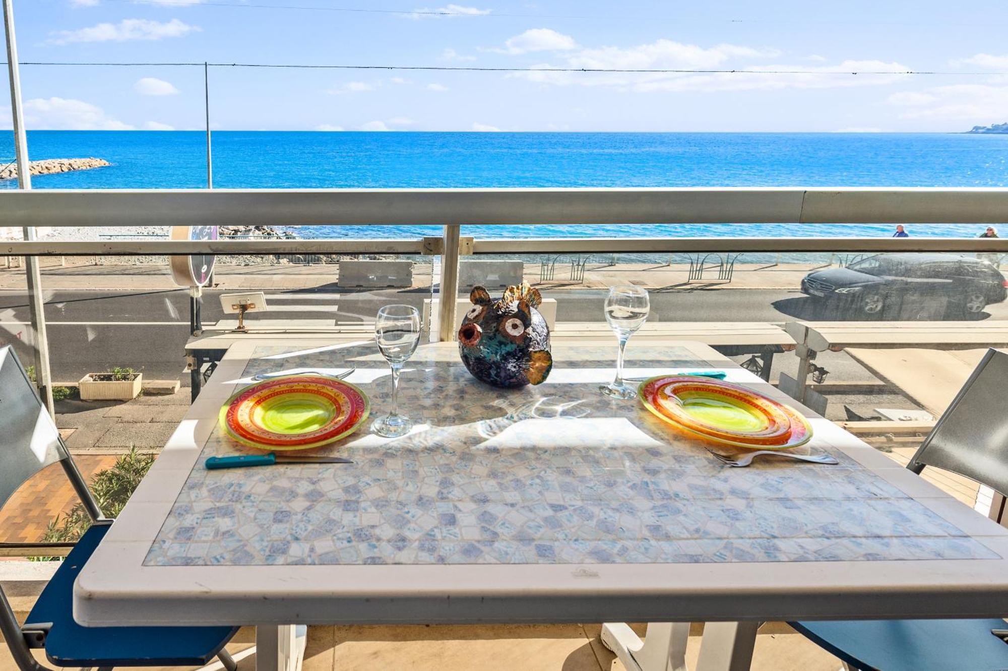 'Le Berkeley' Vue Mer, Centre, Parking Menton Extérieur photo